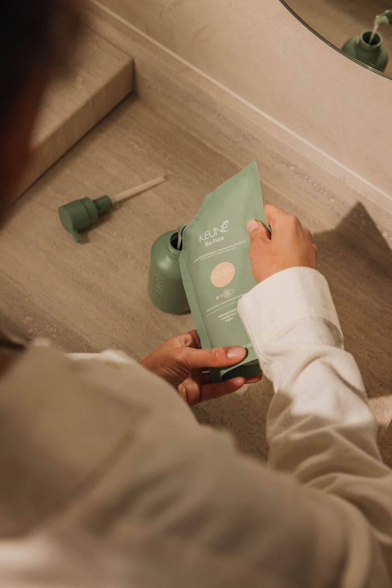 Keune So Pure. Refillable Haircare is here