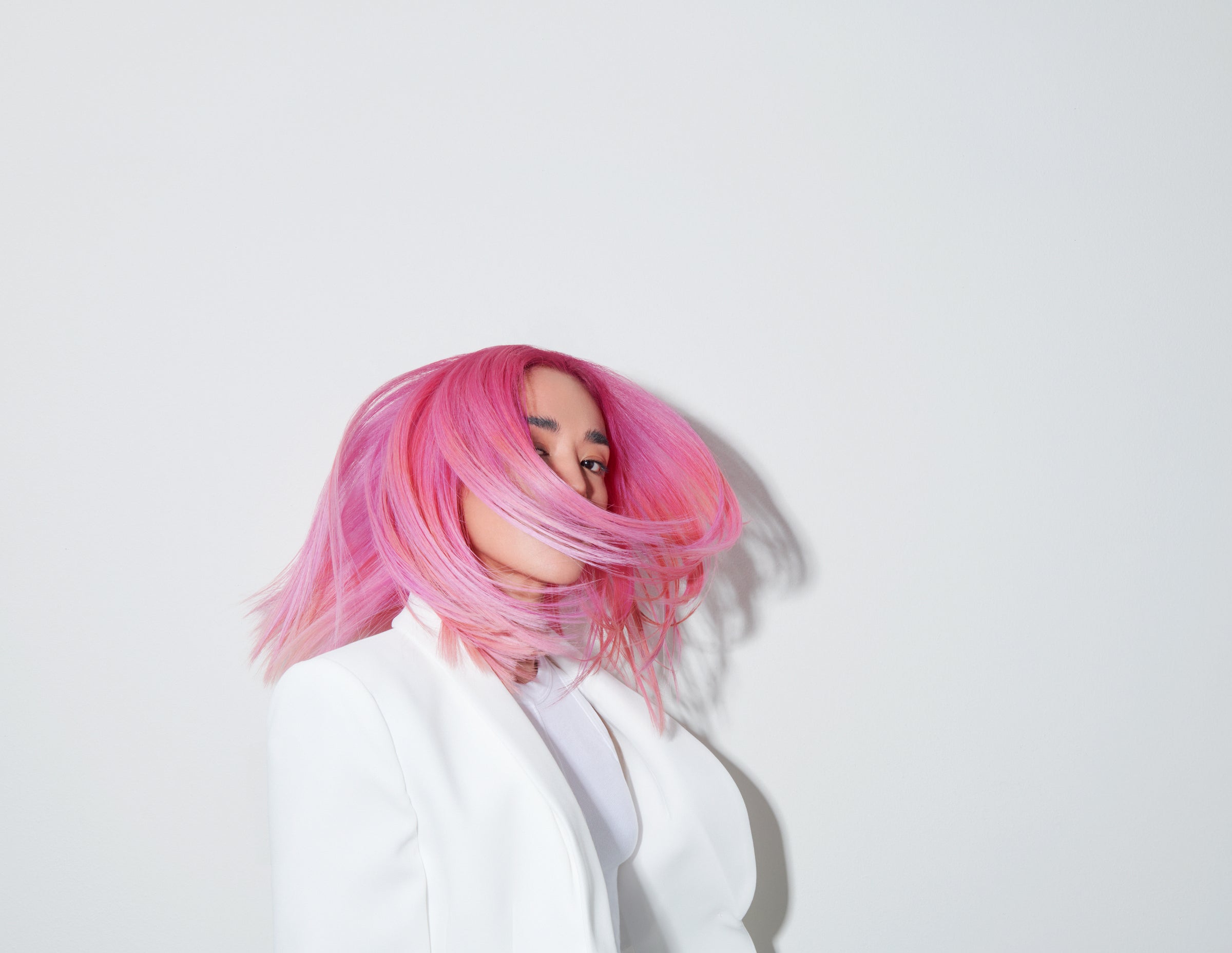 Vibrant Pink Hair Colour Keune
