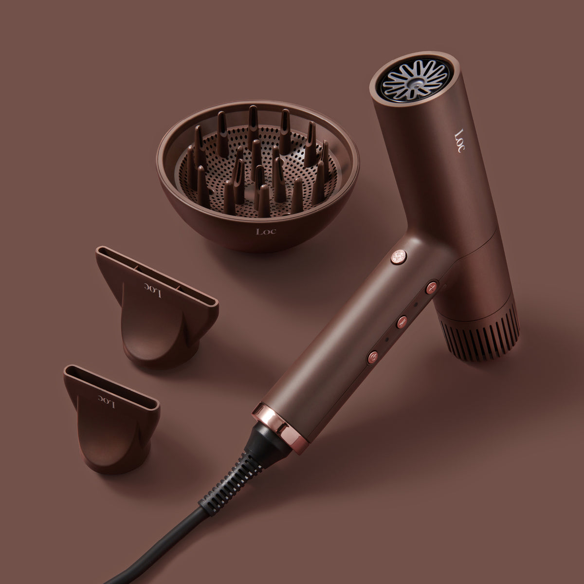 LOC Power IQ Dryer - Espresso